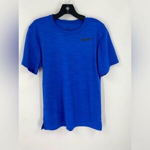 Nike Blue Athletic Short Sleeve Tee Dri-Fit Men’s S